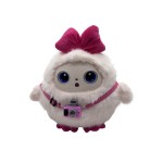 AI Plush Toy Manufacturer - Kawaii Round Dun Dun LED Eyes