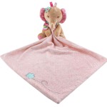 Animal Blanket Factory - Pink Striped Elephant Puppy
