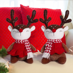 Christmas Plush Toy Factory - 2025 New Design Santa Elk