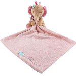 Animal Blanket Factory - Pink Striped Elephant Puppy
