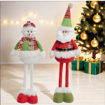 Christmas Plush Toy Factory - 2025 Stretchable Santa Claus