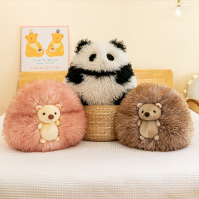 Hedgehog Plush Toy Factory - 2025 Fluffy Custom Logo