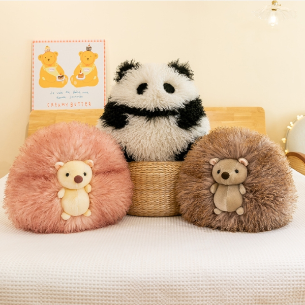 Hedgehog Plush Toy Factory - 2025 Fluffy Custom Logo
