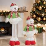 Christmas Plush Toy Factory - 2025 Stretchable Santa Claus