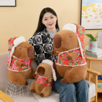 Cotton Plush Manufacturer - Northeastern Floral Capybara Bear