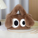 Small Bag Manufacturer - Cartoon Plush Big-Eyed Puppy