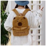 Capybara Backpack Manufacturer - Super Soft Cartoon with Zipper