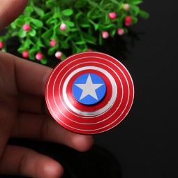 Fidget Spinner Manufacturer - Cool Captain Shield Metal Alloy