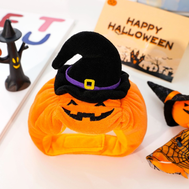 Pet Hat Manufacturer - Super Soft Pumpkin Halloween Cross-Dressing