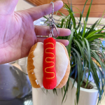 Burger Keychain Manufacturer - Cartoon Super Soft PP Cotton
