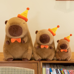 Capybara Doll Manufacturer - Embroidered PP Cotton Mesh Design