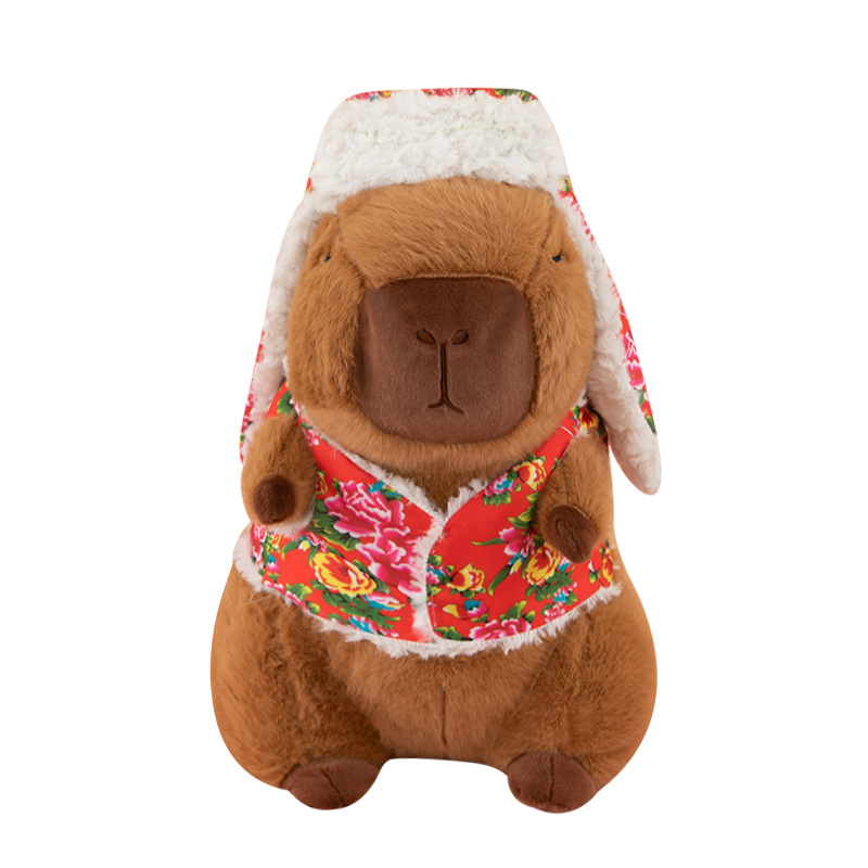 Cotton Plush Manufacturer - Northeastern Floral Capybara Bear