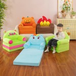 Cartoon Sofa Manufacturer - Kids Folding PP Cotton Reading Chair