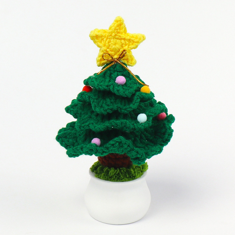 Christmas Tree Manufacturer - Small Desktop Crochet Ornament