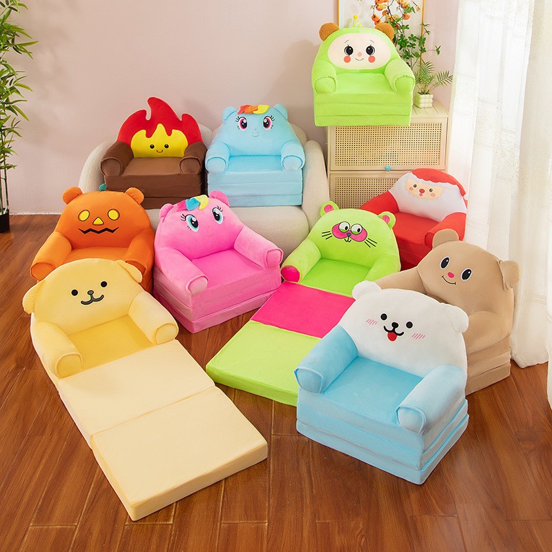 Cartoon Sofa Manufacturer - Kids Folding PP Cotton Reading Chair