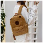 Capybara Backpack Manufacturer - Super Soft Cartoon with Zipper