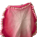 Rose Blanket Manufacturer - Super Soft Pink Gradient Hand-Knitted