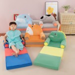 Toddler Couch Manufacturer - 2-in-1 Fold Kids Sofa Bed Cozy