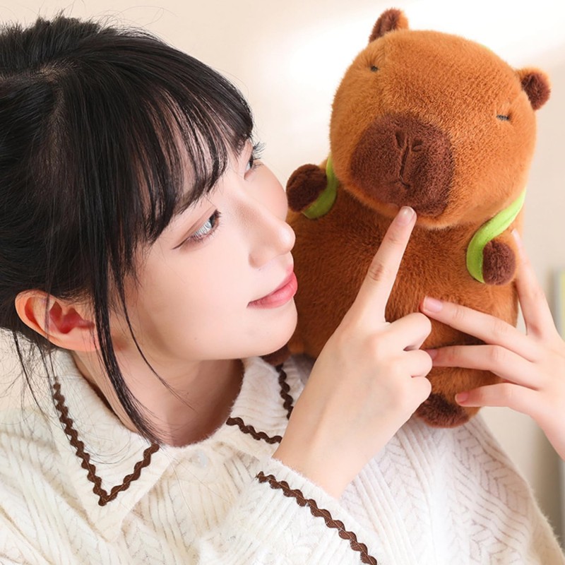 Stuffed Animal Manufacturer - Capybara Soft Plush with Backpack