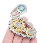 Bike Chain Toy Manufacturer - Gear Metal Silent Spinner Punk