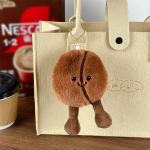 Coffee Keychain Manufacturer - Fun Realistic PP Cotton Filled