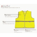 Kid Vest Supplier - Yellow Printing Mesh