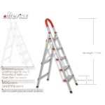 Step Ladder Manufacturer - 5 Step Foldable Aluminum