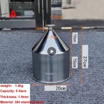 Hopper Manufacturer - 304 Stainless Steel Conical