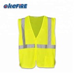 Safety Vest Manufacturer - Polyester Mesh Zipper