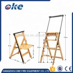 Library Ladder Supplier - Folding Chair Step Design