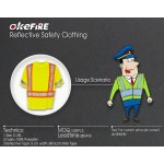 Safety Vest Manufacturer - Polyester Mesh Zipper