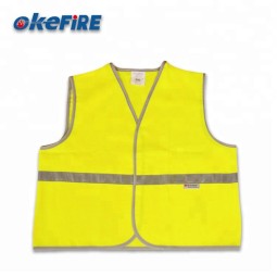 Kid Vest Supplier - Yellow Printing Mesh