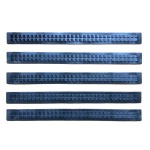 Concho Belt Manufacturer - Rectangular Chain Western Silver