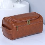 Toiletry Bag Manufacturer - Custom Large PU Leather Hanging