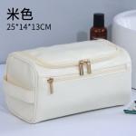 Toiletry Bag Manufacturer - Custom Large PU Leather Hanging