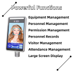 Facial Recognition System Factory - 8 Inch Smart Biometric