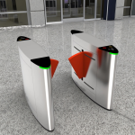 Acrylic Wing Turnstile Supplier - Luxury Commercial Residential