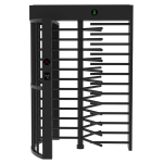Turnstile Gate Manufacturer - Black Full Height Gym
