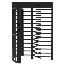 Turnstile Gate Manufacturer - Black Full Height Gym