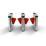 Flap Turnstile Supplier - RFID Card School Building