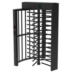 Turnstile Gate Manufacturer - Black Full Height Gym