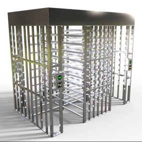 Full Height Turnstile Supplier - 304 Stainless Steel Dual