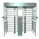 Full Height Turnstile Supplier - 304 Stainless Steel Dual