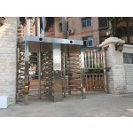 Full Height Turnstile Supplier - 304 Stainless Steel Dual
