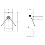 Rotating Tripod Supplier - QR Code Reader Outdoor