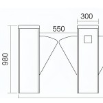 Swing Barrier Gate Manufacturer - 304 Stainless Steel Voice