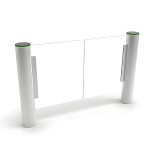 Swing Turnstile Supplier - Slim Pedestal Building Lobby