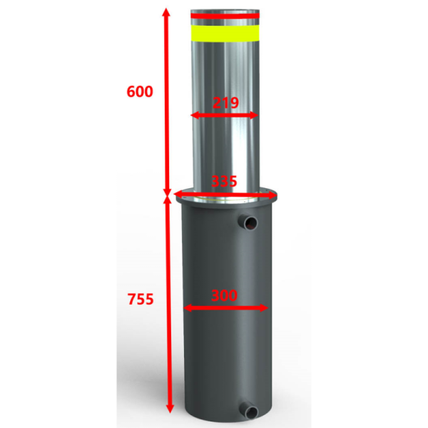 Road Bollard Manufacturer - 219mm Anti Collision Automatic