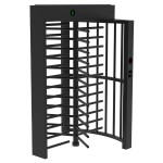 Turnstile Gate Manufacturer - Black Full Height Gym