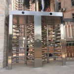 Full Height Turnstile Factory - Powder Coated RFID